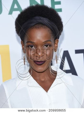 LOS ANGELES - OCT 09:  Kelsey Scott arrives for the 'Jane' Los Angeles Premiere on October  9, 2017 in Hollywood, CA                