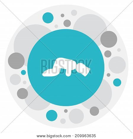 Vector Illustration Of Faith Symbol On Praying Steps Icon