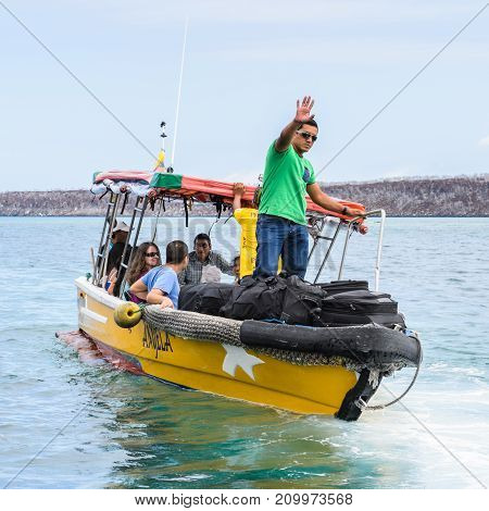 Baltra Island Of Galapagos Islands
