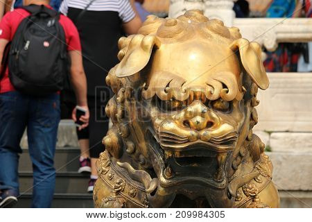 Scenes from inside the Forbidden City in Beijing