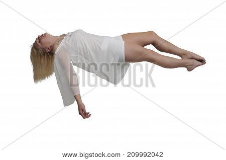 Beautiful Floating Woman