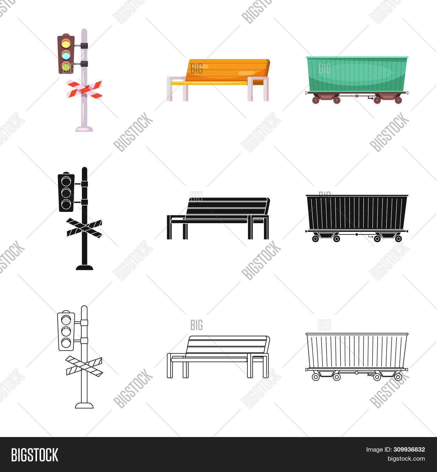 Bitmap Design Train Image & Photo (Free Trial) | Bigstock