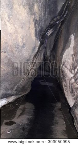 Colorful Borra Caves In The Araku Valley Formed Naturally