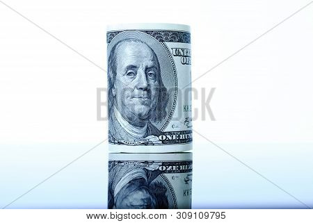 Close Up Currency Of The United States Of America