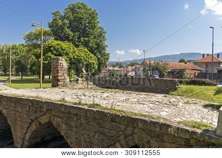 Pirot, Serbia - June 15, 2019: Park Around Of Historical Pirot Fortress, Southern And Eastern Serbia