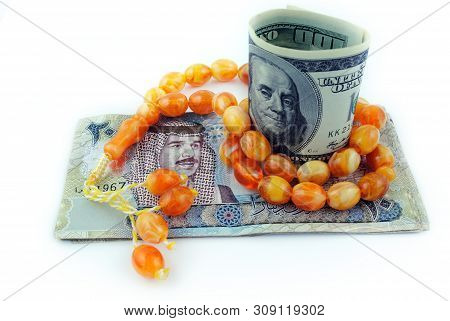 Close Up Currency Of The United States Of America