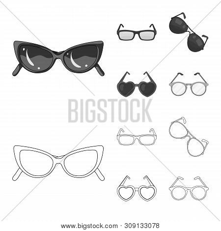 Vector Design Of Summer And Beach Icon. Collection Of Summer And Fashion Stock Vector Illustration.