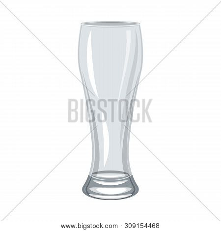 Vector Design Of Dishes And Container Symbol. Set Of Dishes And Glassware Vector Icon For Stock.