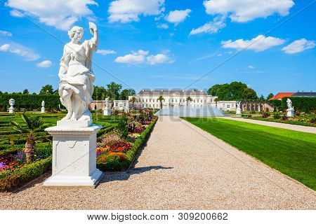 Herrenhausen Gardens Of Herrenhausen Palace Located In Hannover, Germany