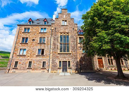 Klopp Castle Or Burg Klopp Is A Castle In The Bingen Am Rhein Town In The Rhine Valley In Germany