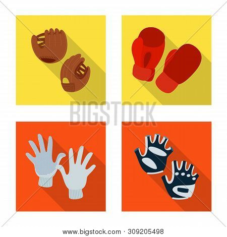Vector Illustration Of Own And Textile Logo. Collection Of Own And Safety Stock Vector Illustration.