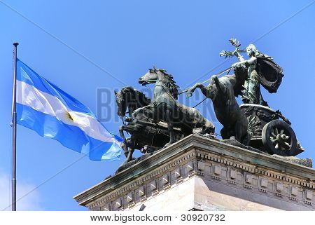 Teil des argentinischen Kongresses