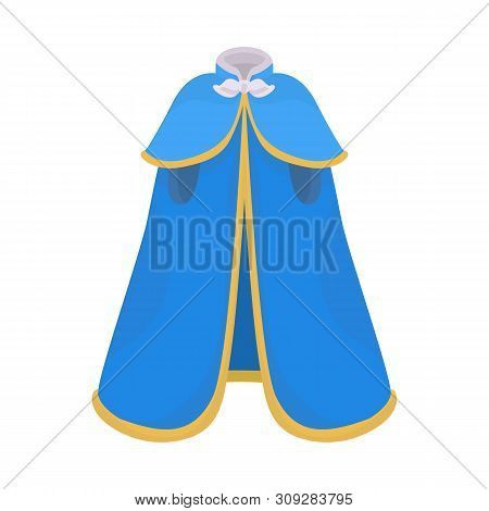 Vector Design Of Cape And Nobleman Icon. Set Of Cape And Man Stock Vector Illustration.