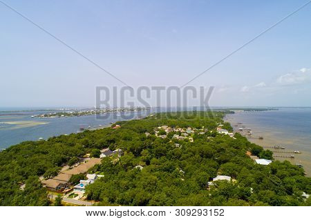 Aerial View Of Perdido Key, Florida And Ono Island, Alabama Beaches