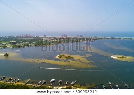 Aerial View Of Perdido Key, Florida And Ono Island, Alabama Beaches