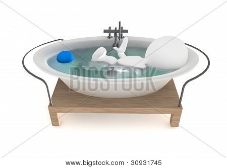 bañera 3D