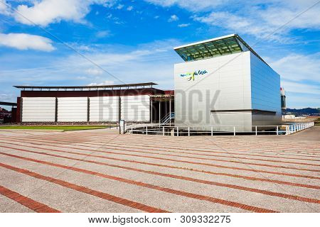 Gijon, Spain - September 25, 2017: Gijon Aquarium Or Acuario De Gijon Is One Of The Richest Aquarium