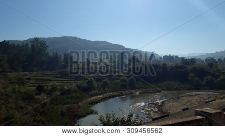 Beautiful Scenery Of Araku Valley, Visakhapatnam District