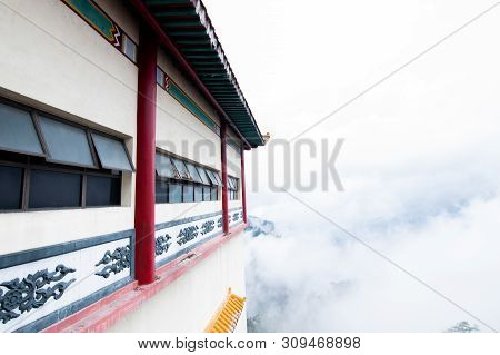 View Of Chin Swee Caves Temple, The Taoist Temple In Genting Highlands, Pahang, Malaysia