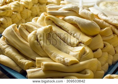Cheese Production, Chechil Cheese, Dairy Product, Factory