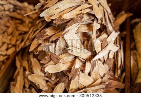 group stacks of traditional Chinese medicine, Astragali Radix