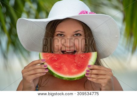 Girl With Watermelon