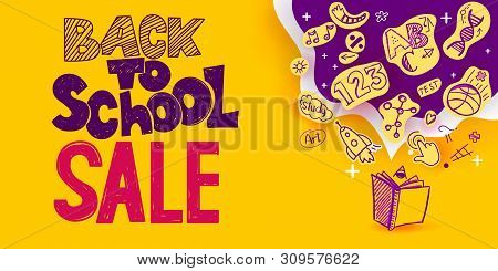 Back School Sale Vector Photo Free Trial Bigstock