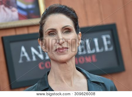 LOS ANGELES - JUN 20:  Bonnie Aaron arrives to the 'Annabelle Comes Home' World Premiere  on June 20, 2019 in Hollywood, CA