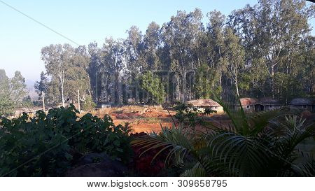 Beautiful View Of Araku Valley In The Morning