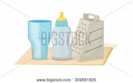 Kitchen Clean Utensils, Clean Dishes After Cleaning, Order And Comfor.