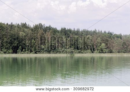 The Ostersee In Bavaria, Southern Germany.