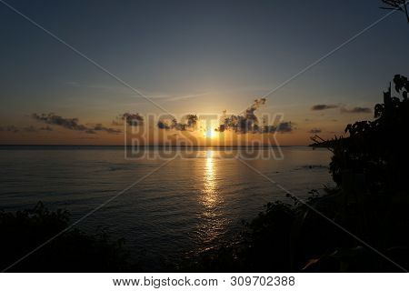 Waiting For Sunrise In Amed Beach East Bali Indonesia