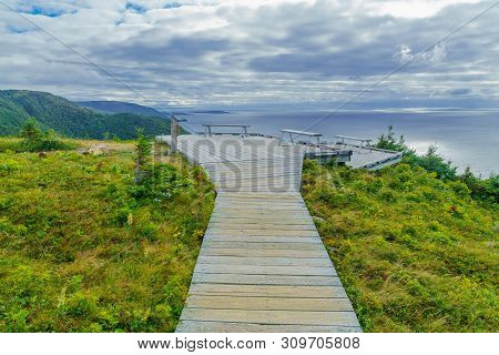Views Of The Skyline Trail, In Cape Breton Highlands National Park, Nova Scotia, Canada