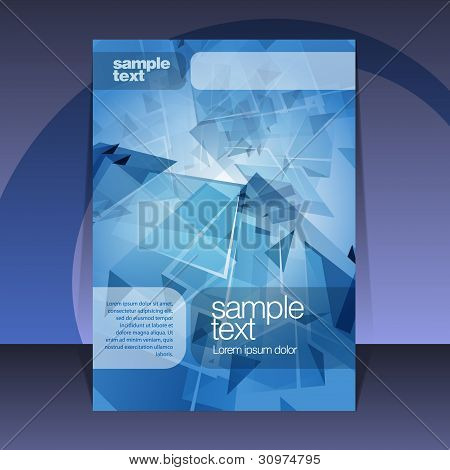 추상 커버 디자인