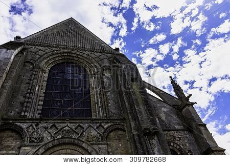Le Mans, Maine, France - May 28: Cathedral Of Saint Julian (cathedrale St-julien Du Mans) On 28 May 