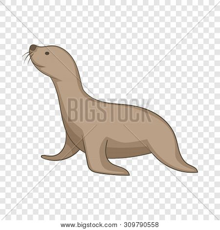 Seal Animal Icon. Cartoon Illustration Of Seal Animal Vector Icon For Web