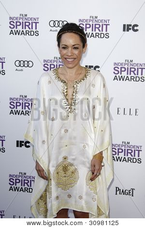 SANTA MONICA, CA - 25 Şubat: Kaui harita Hemmings 2012 adlı Film Independent Spirit Şubatta Ödülleri