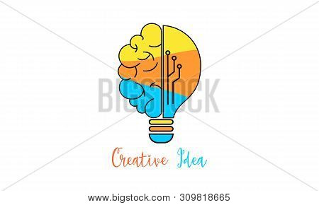 Creative Idea Solution Logo Vector Concept Design