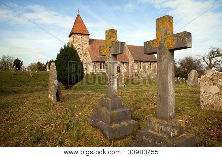 Tomba Cimitero Chiesa Inghilterra medievale