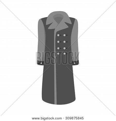 Vector Illustration Of Cloak And Coat Sign. Collection Of Cloak And Robe Stock Vector Illustration.