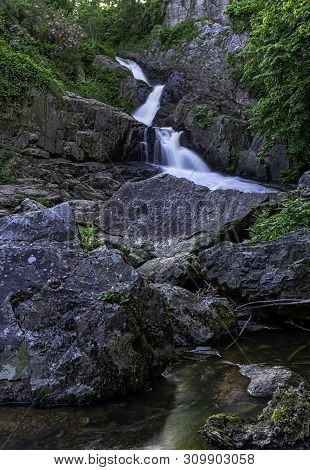 La Grande Cascade - The Great Waterfall Of The Cance And Cançon Rivers  - Le Neufbourg, Normandy, Fr