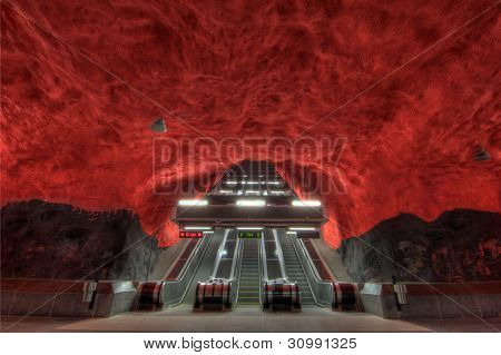 Stockholm metro, Solna