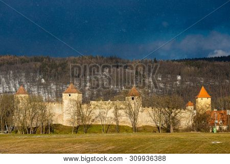 Veveri castle in South Moravia, Czech Republic