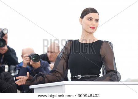 Catrinel Marlon attends the photocall for 