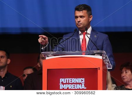 Bucharest, Romania - June 29, 2019: Daniel Florea, Candidate (not Elected) For Executive President O