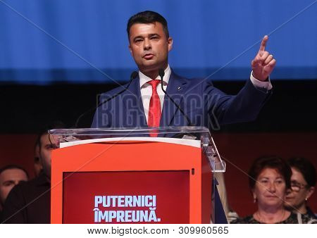 Bucharest, Romania - June 29, 2019: Daniel Florea, Candidate (not Elected) For Executive President O