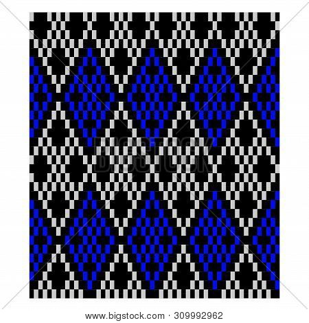 Classic Modern Digital Argyle Seamless Print Pattern