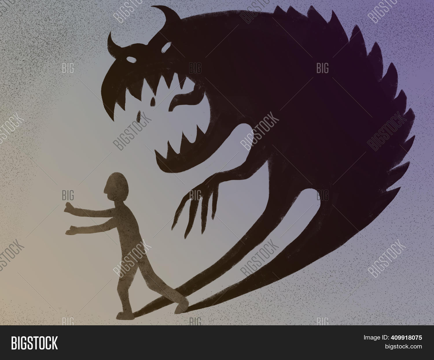 Illustration Fear, Image & Photo (Free Trial) | Bigstock