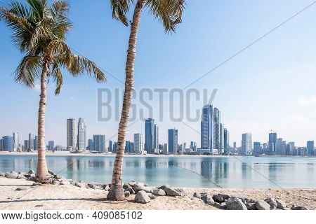 Al Mamzar Beach, Dubai, United Arab Emirates