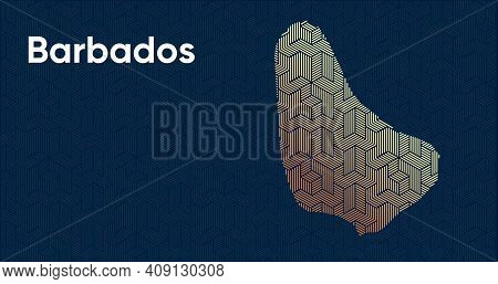Card With A Stylized Oriental Overlapping Pattern And A Transform Effect. Oriental Gold Pattern With